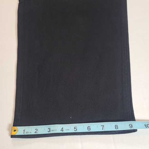 Gaiakou Men's Black Jeans NWT Size 42 Cotton And Spandex - Picture 11 of 12